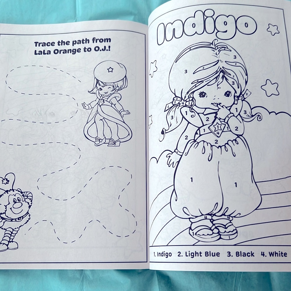 Rainbow Brite Coloring Book - Picture 7 of 8